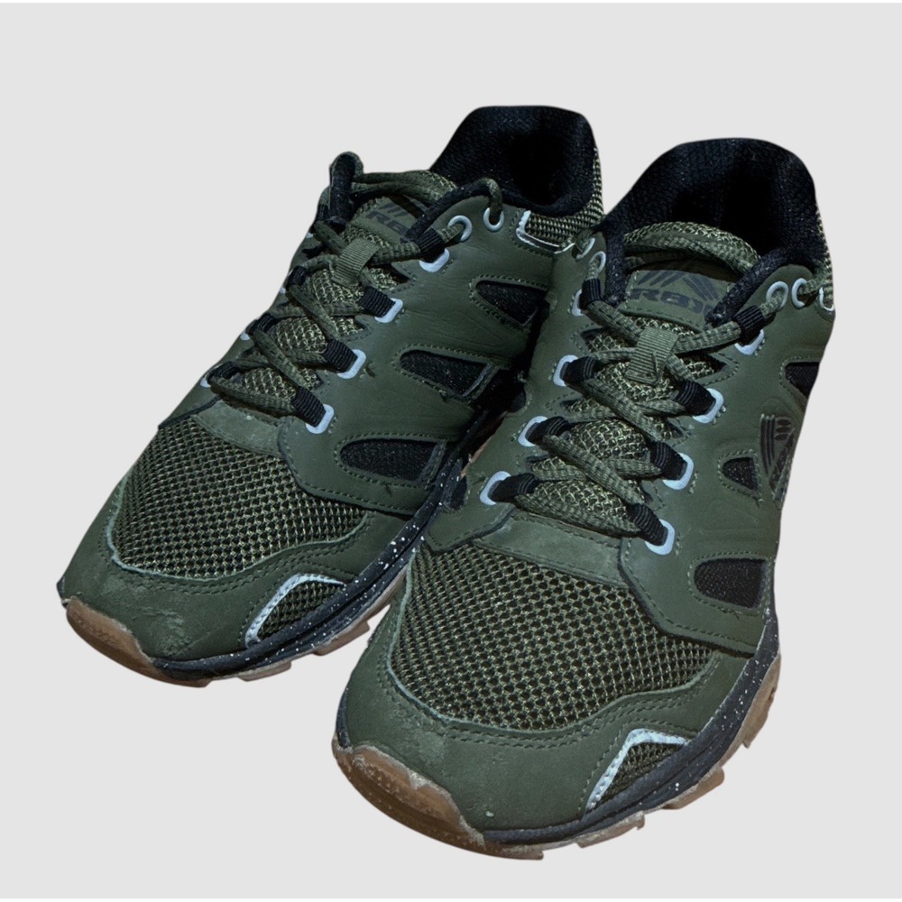 RBX Mens 10 Green Black Athletic Trail Running Shoe - Picture 4 of 7